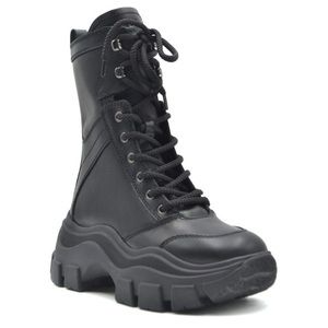Prada Combat Boot - Black WOMENS 39.5 (US 9.5)